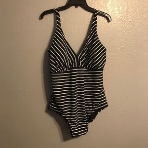 *New* Black and White Swim Suit